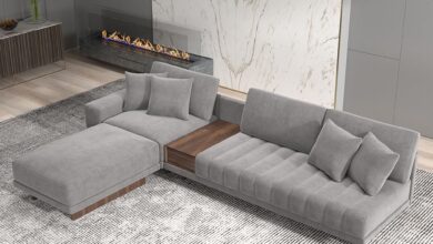 Grey Sectional Sofa