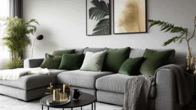 Grey Sofa