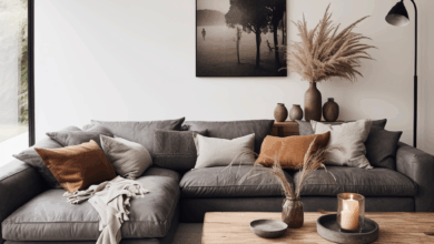 Grey Sofa