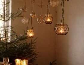 hanging candles