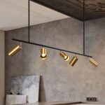 Hanging lighting in the kitchen