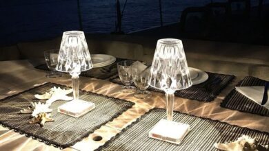 high table lamps