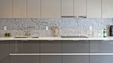 High gloss kitchen