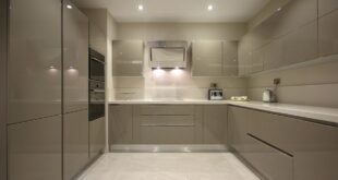 High gloss kitchen