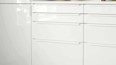 High gloss kitchens from Ikea