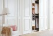 Hinged-door wardrobes pine natural lacquered