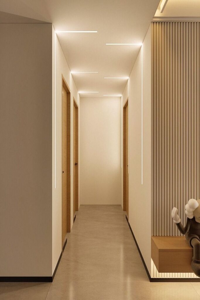 Indirect LED interior lighting