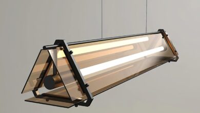 Industrial ceiling light