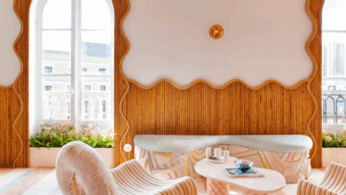 Interior design with colors