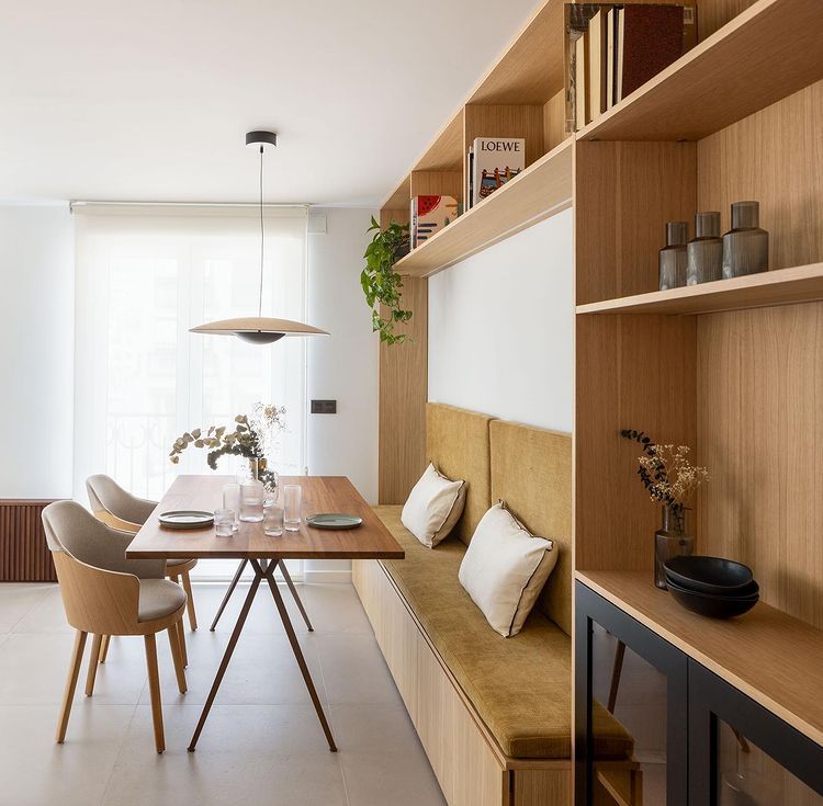 Kitchen with bench