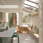 Kitchen with bench