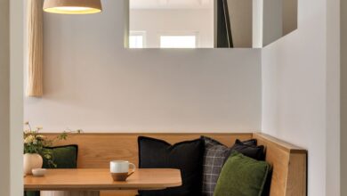 Kitchen with bench