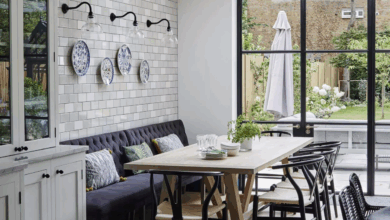 Kitchen with bench