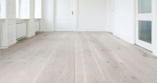 Kitchen with wooden floor