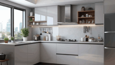 Kitchens in L-shape
