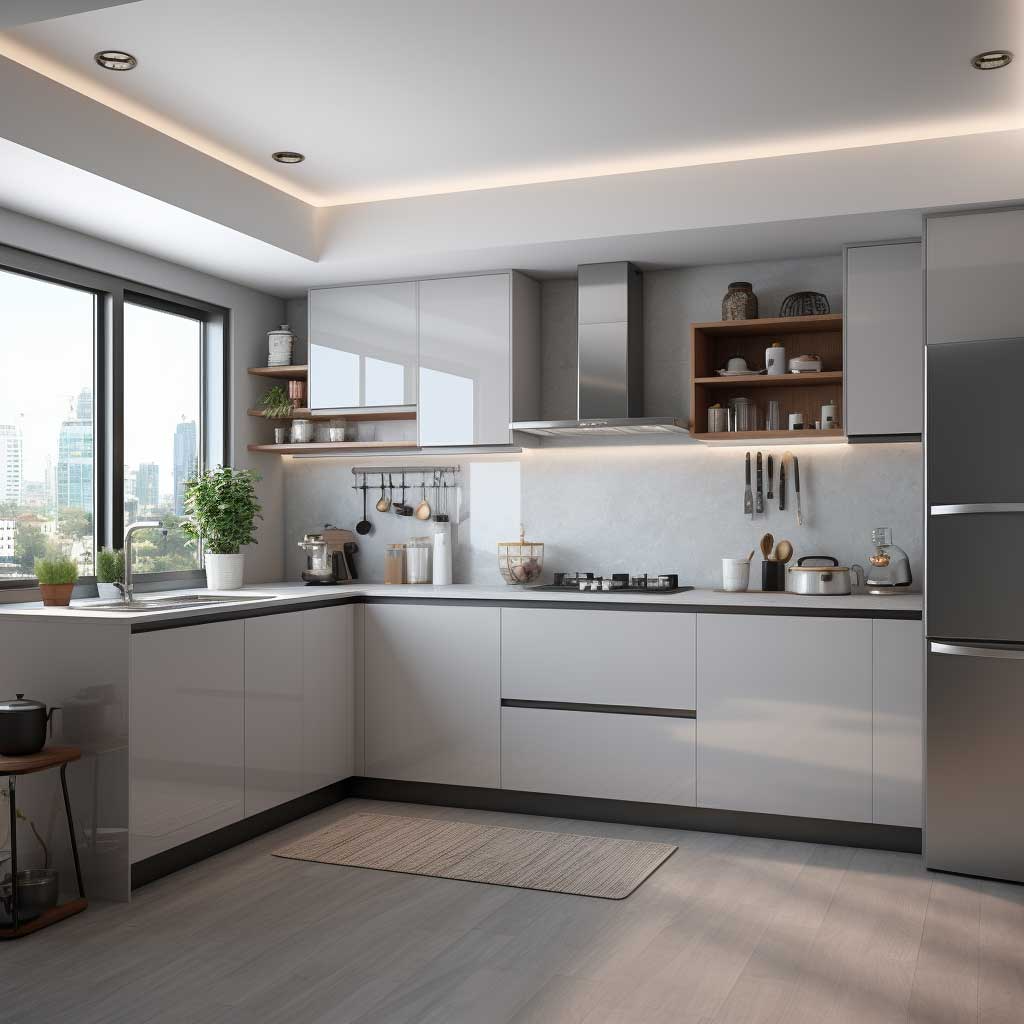 Kitchens in L-shape Maximizing Space and Functionality with L-shaped Kitchens