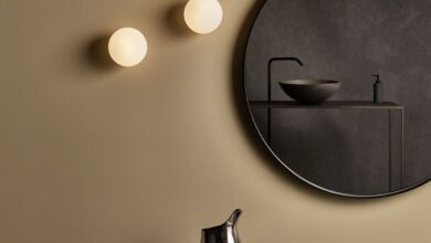 LED bathroom wall lamps
