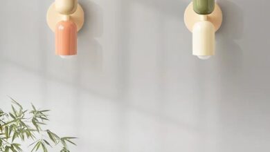 LED bathroom wall lamps