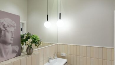 LED lamps bathroom