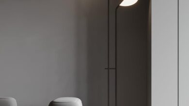 Lamp next door