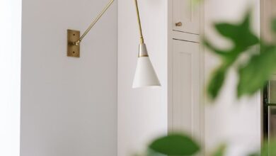 Lamp next door