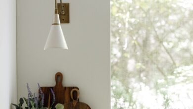 Lamp next door