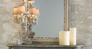 Lamps in the Shabby chic style