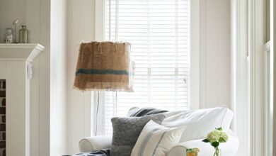 Lamps in the Shabby chic style
