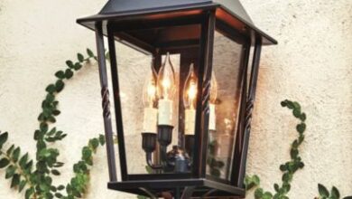Lantern outdoor lighting