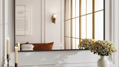 Large Bathroom Mirrors
