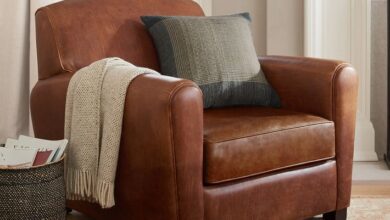 Leather Club Chair