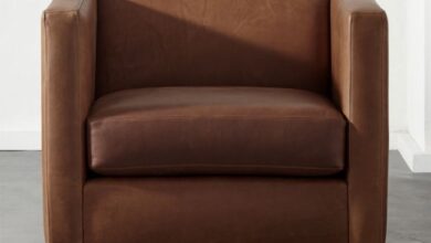 Leather Club Chair