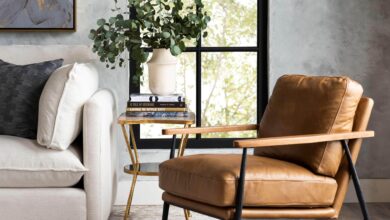 Leather Club Chair