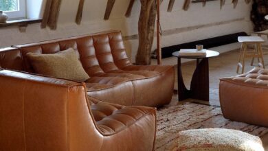 Leather Corner Sofa