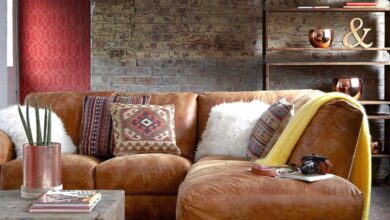 Leather Corner Sofa