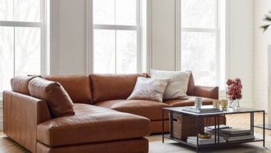 Leather Corner Sofa