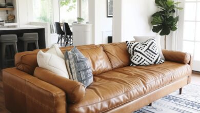 Leather Couch