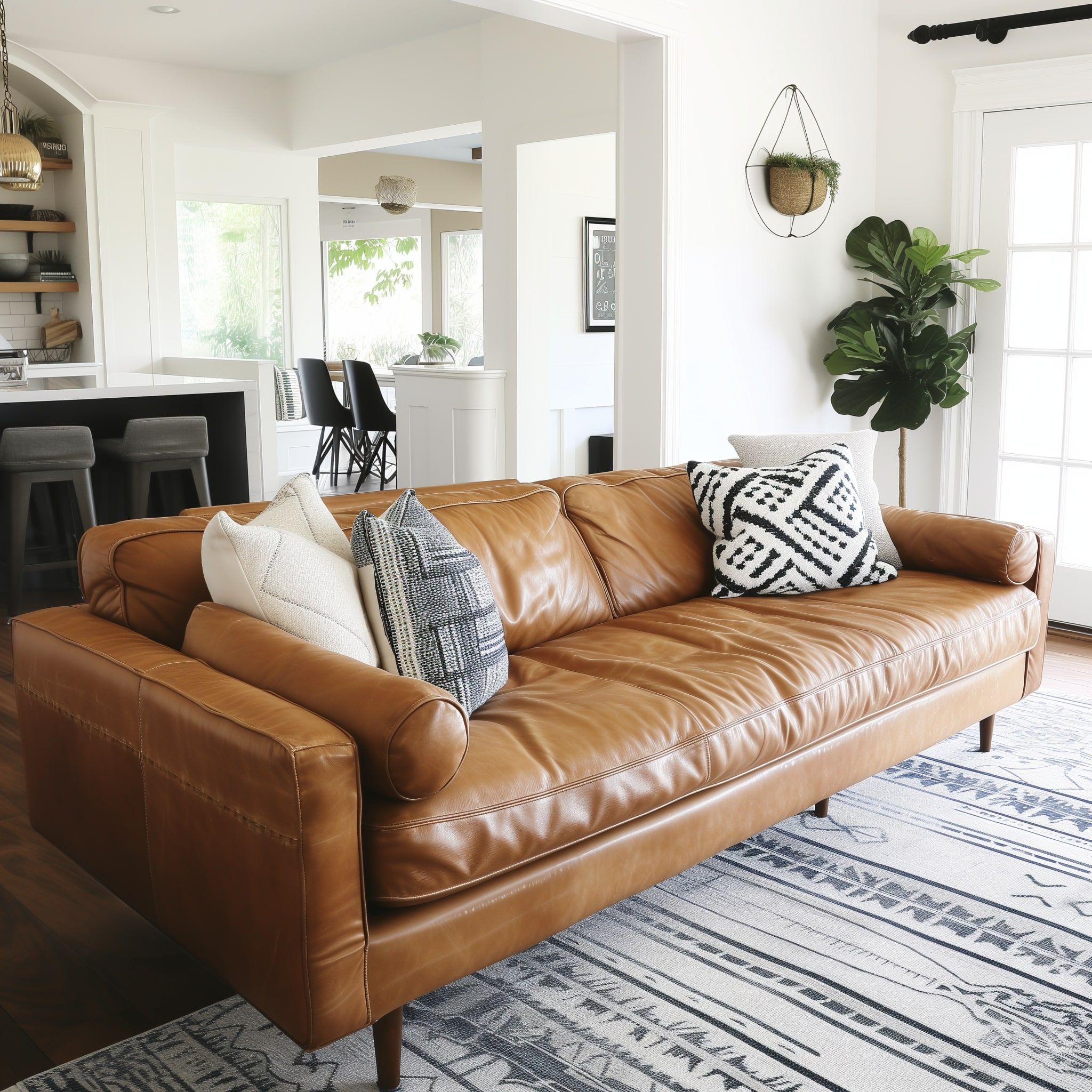 Leather Couch A Timeless Statement Piece