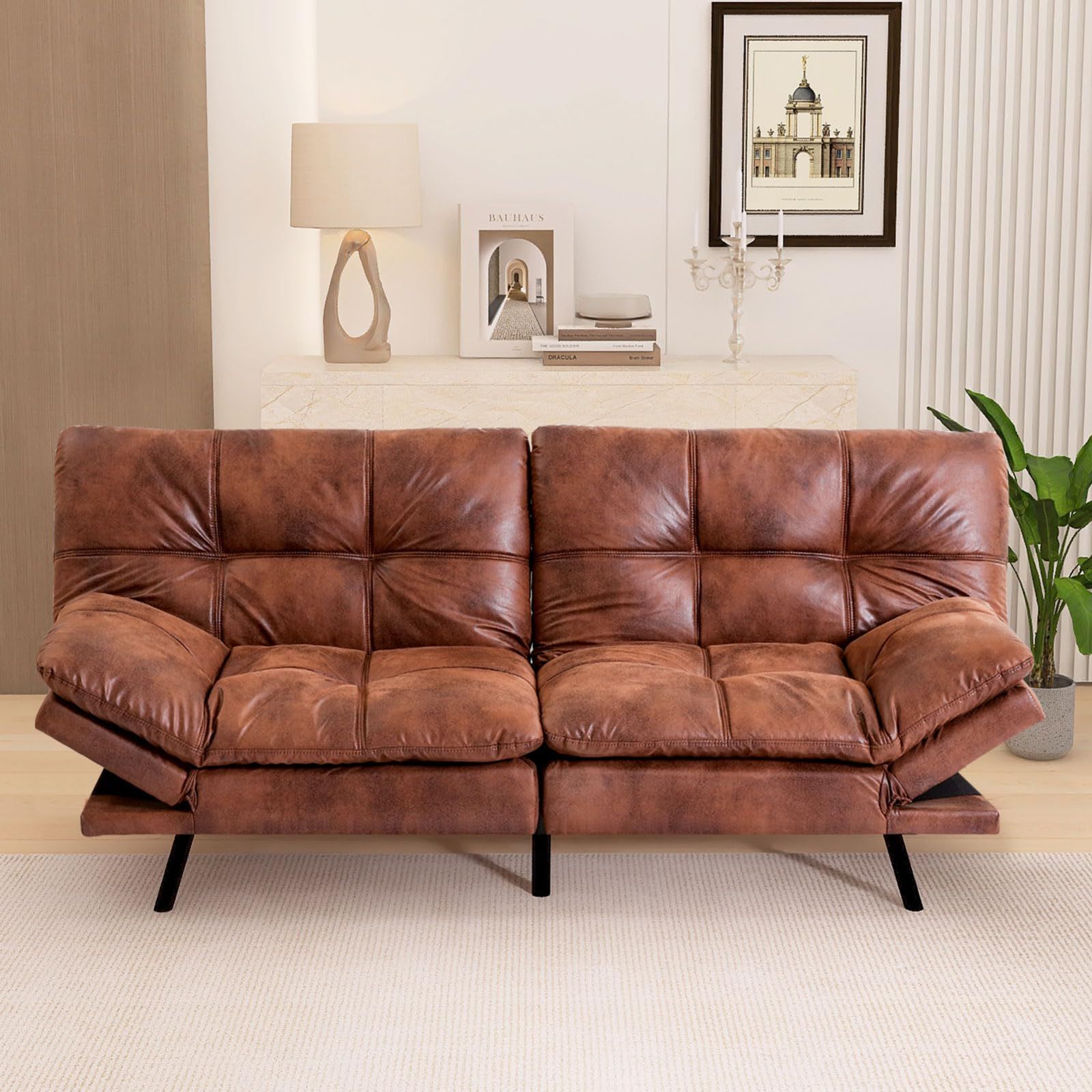 Leather Futon Sofa Bed The Perfect Blend of Style and Comfort