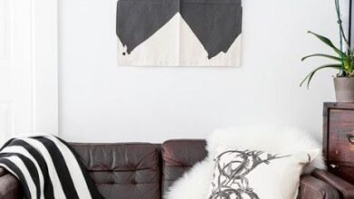 Leather Loveseat
