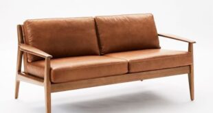 Leather Loveseat