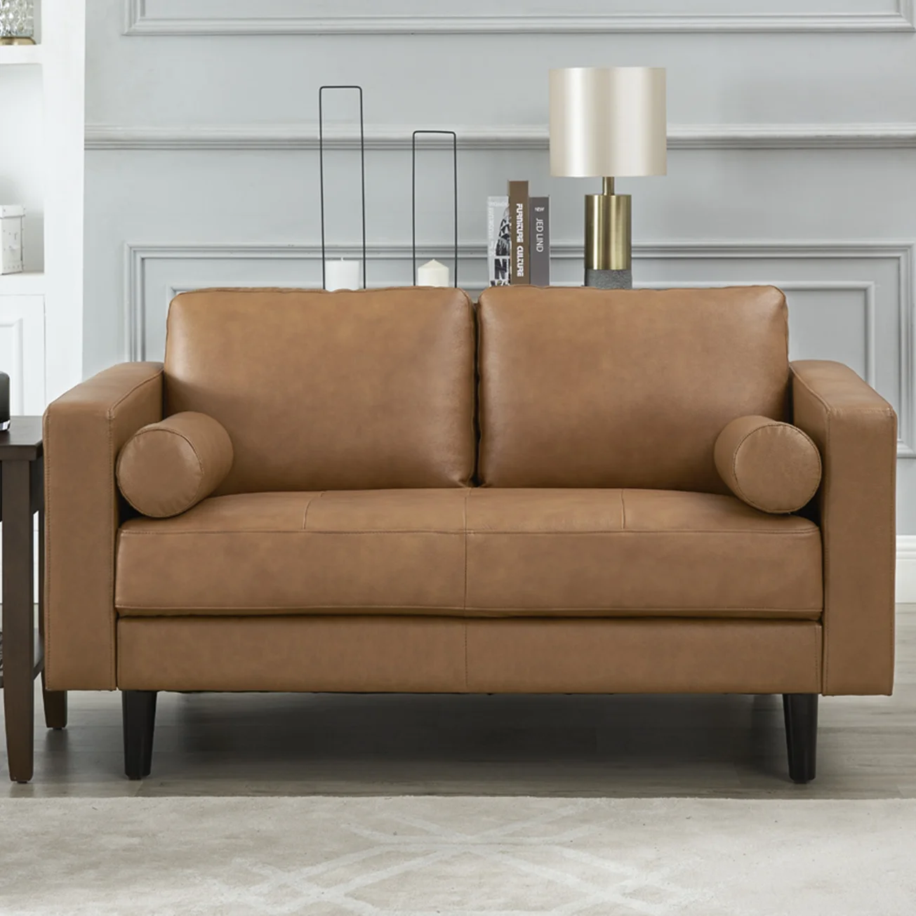 Leather Loveseat Sleeper Cozy and Functional Sofa Bed Option for Small Spaces