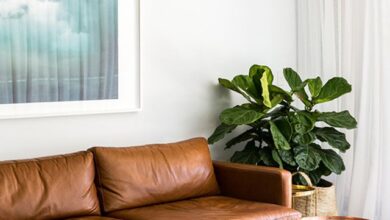 Leather Loveseat