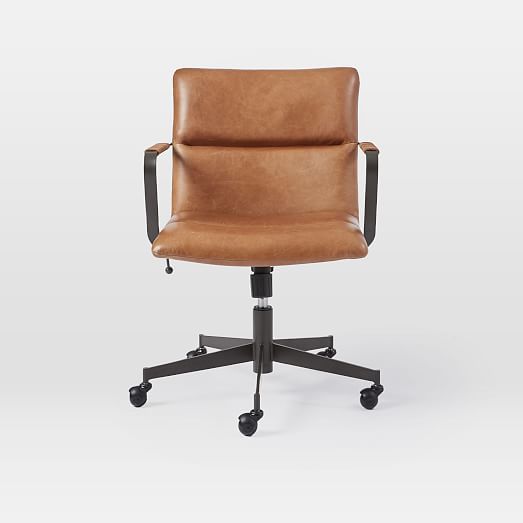 Leather Office Chair Elegant and Comfortable Seating for Your Workspace