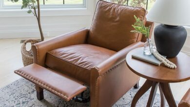 Leather Power Recliners