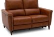 Leather Reclining Loveseat