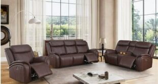 Leather Reclining Sofa And Loveseat Sets