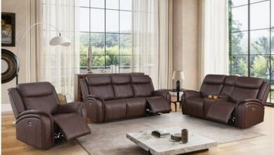 Leather Reclining Sofa And Loveseat Sets