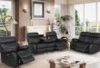 Leather Reclining Sofa And Loveseat Sets