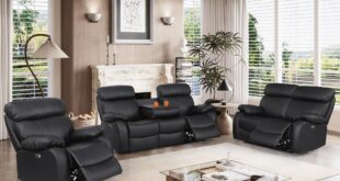 Leather Reclining Sofa And Loveseat Sets